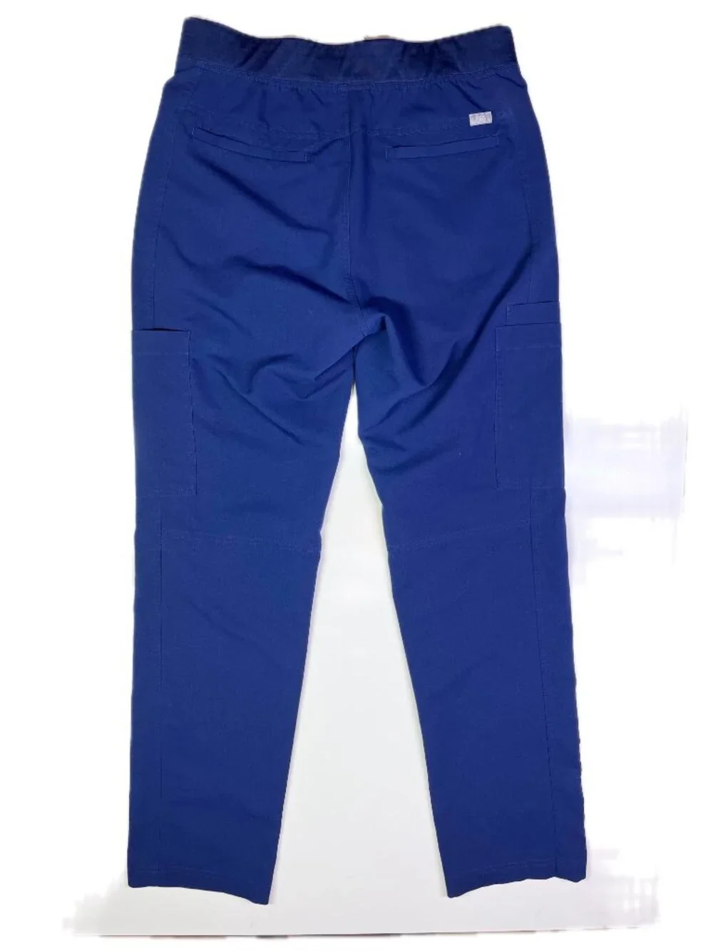 FIGS Men's Size M Navy Blue Axim Cargo Scrub Pants Pull-On